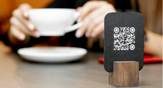 QR code with menu as an effective sales tool